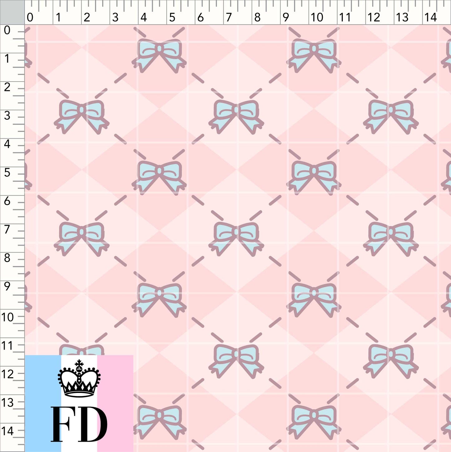 Cute Argyle Bows
