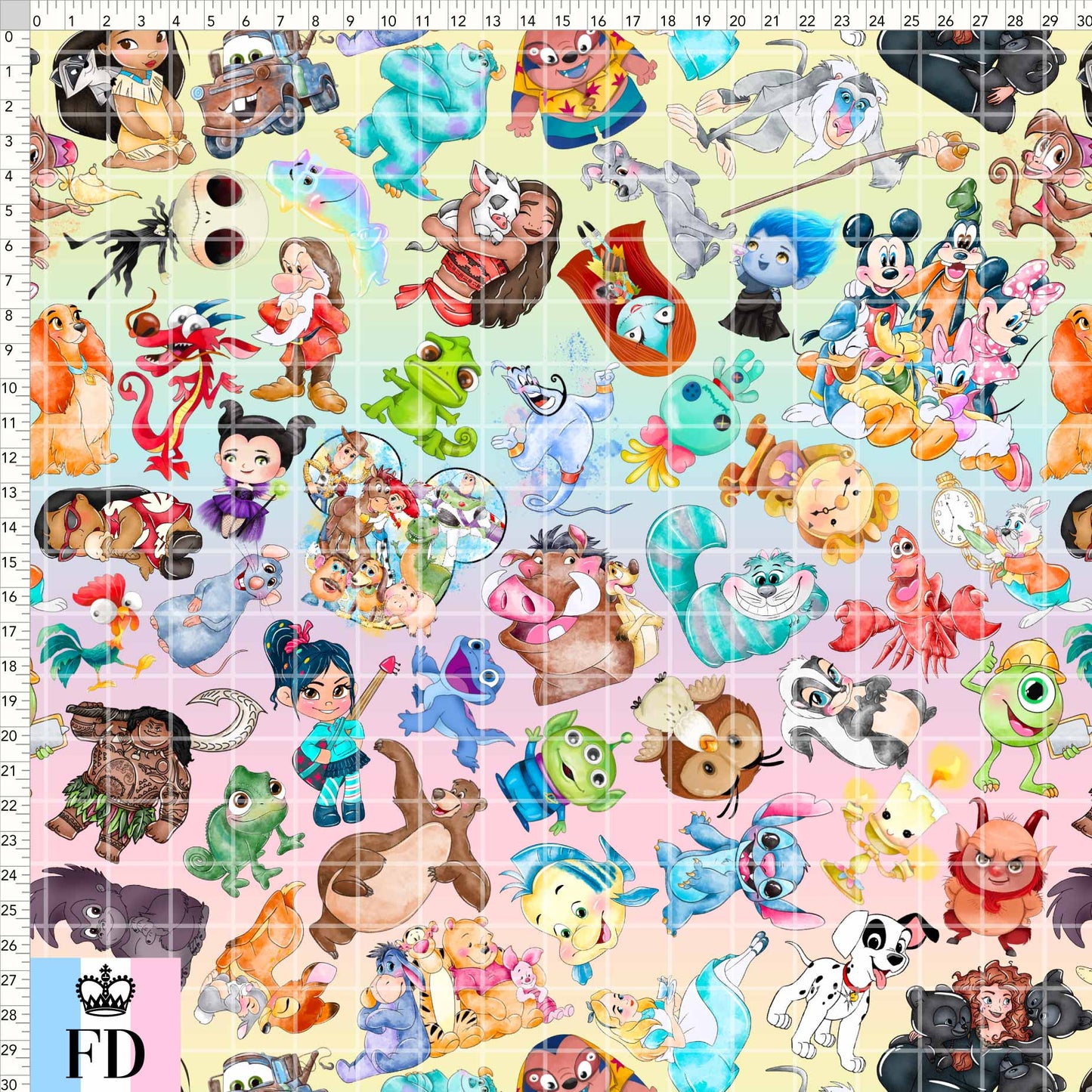 Magic Kingdom 1 - Colorful - PEQUEÑO