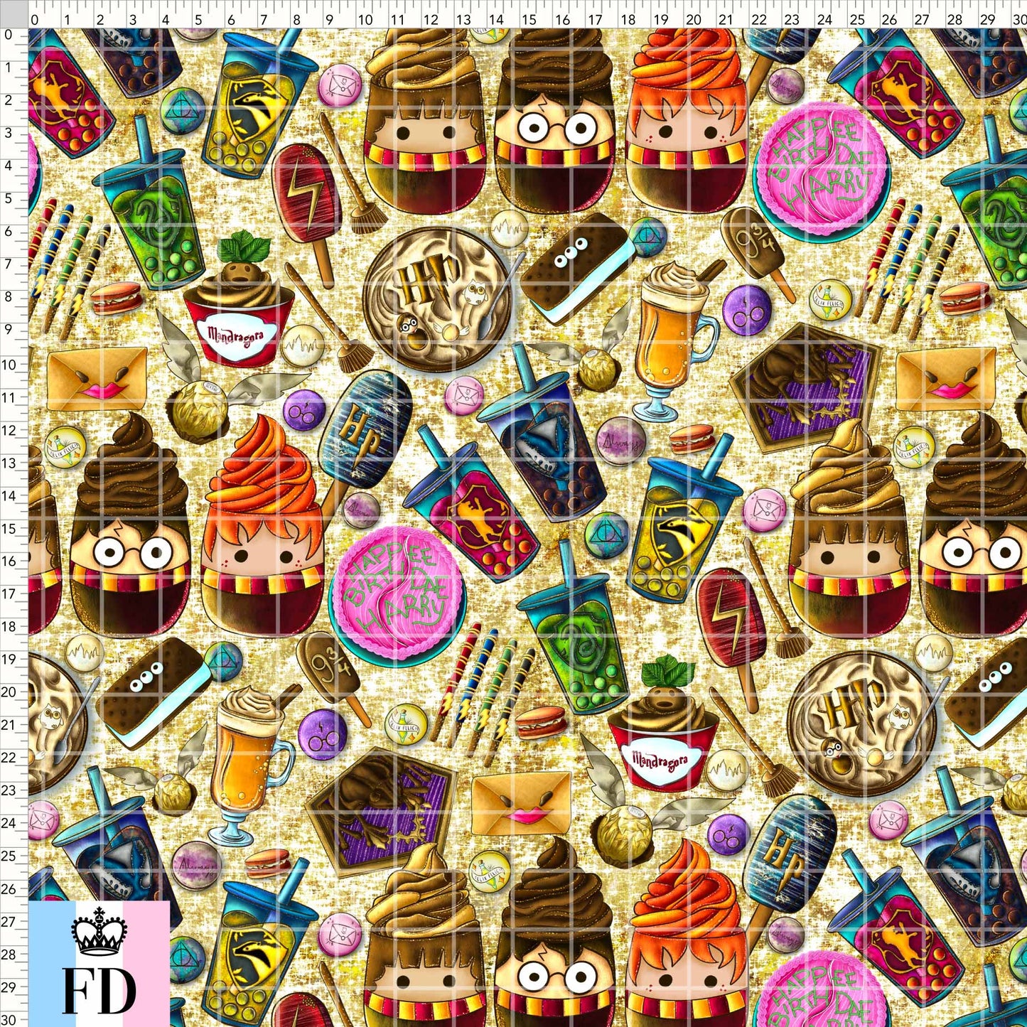 Potter Food Friends - Beige - MEDIANO