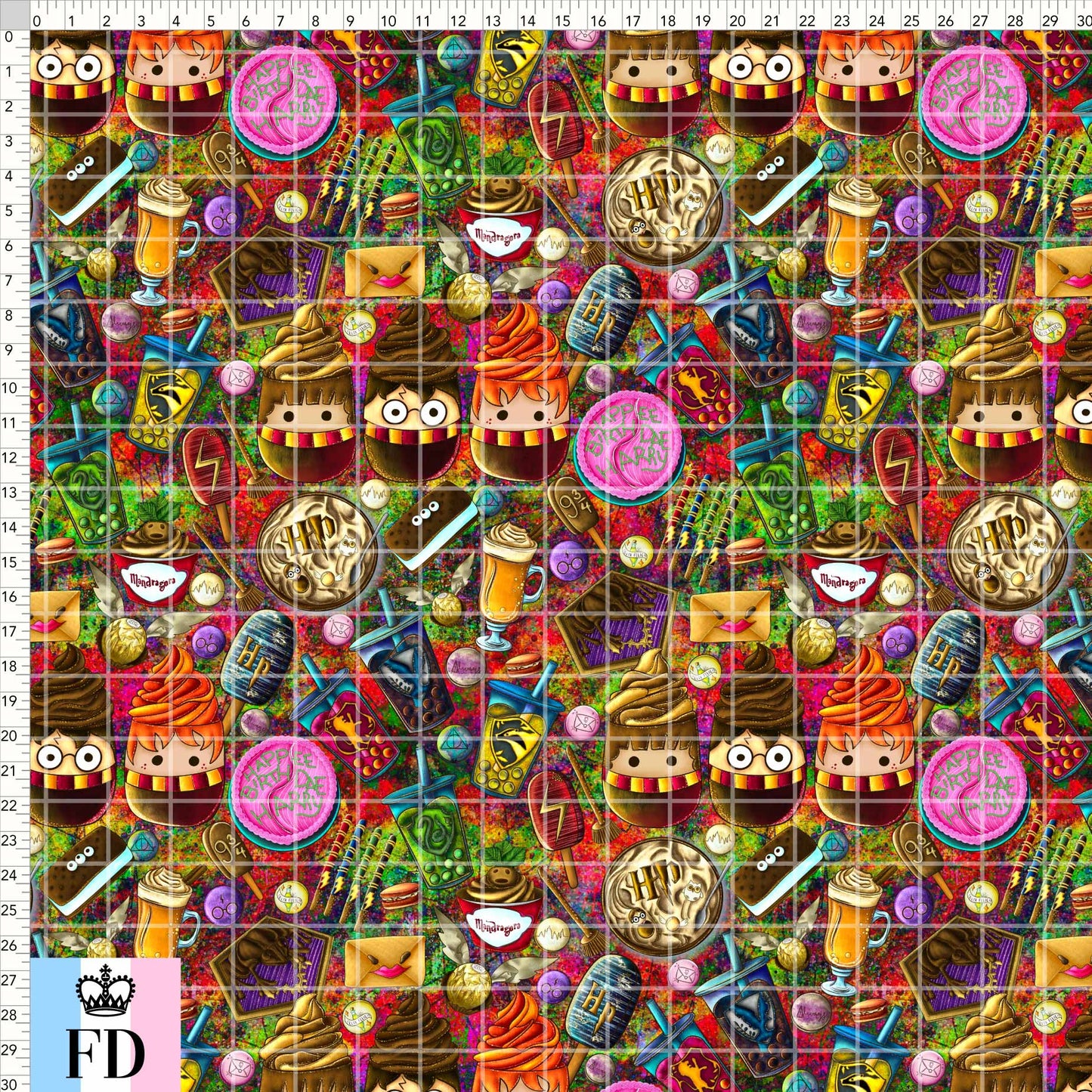 Potter Food Friends - Colorful - PEQUEÑO