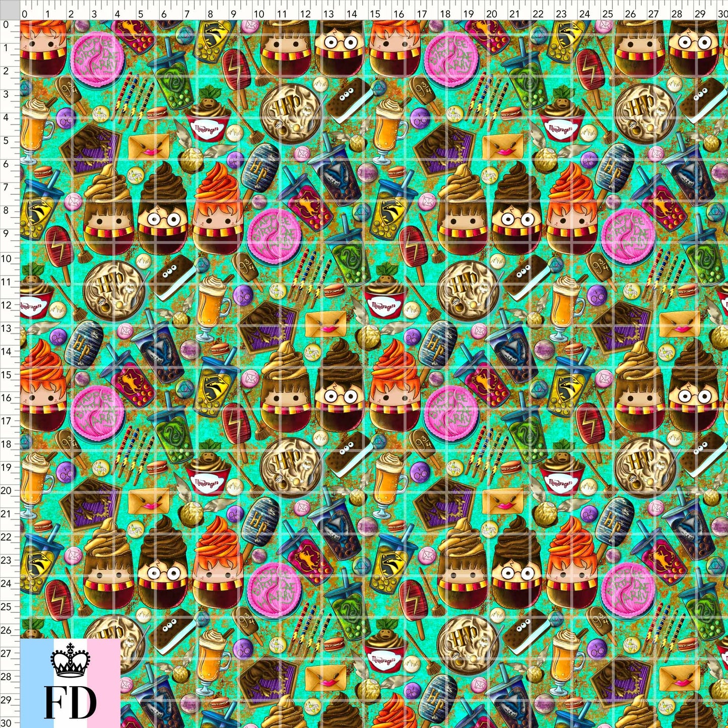 Potter Food Friends - Turquoise - MINI