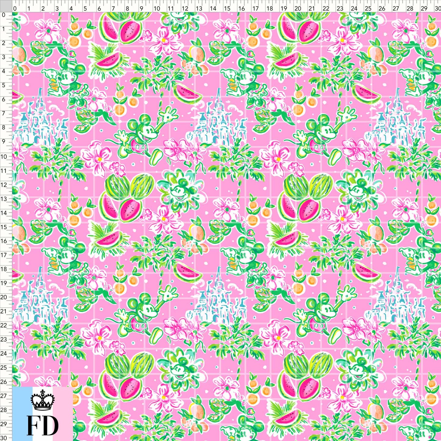 Summer Mice Watermelon LP Pink - MINI