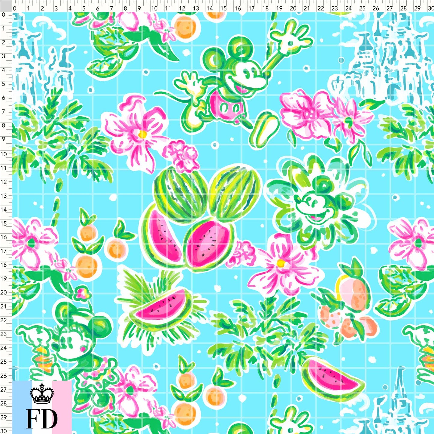 Summer Mice Watermelon LP Turquoise - GRANDE