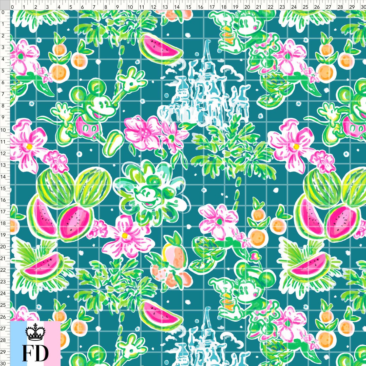 Summer Mice Watermelon LP Teal - MEDIANO