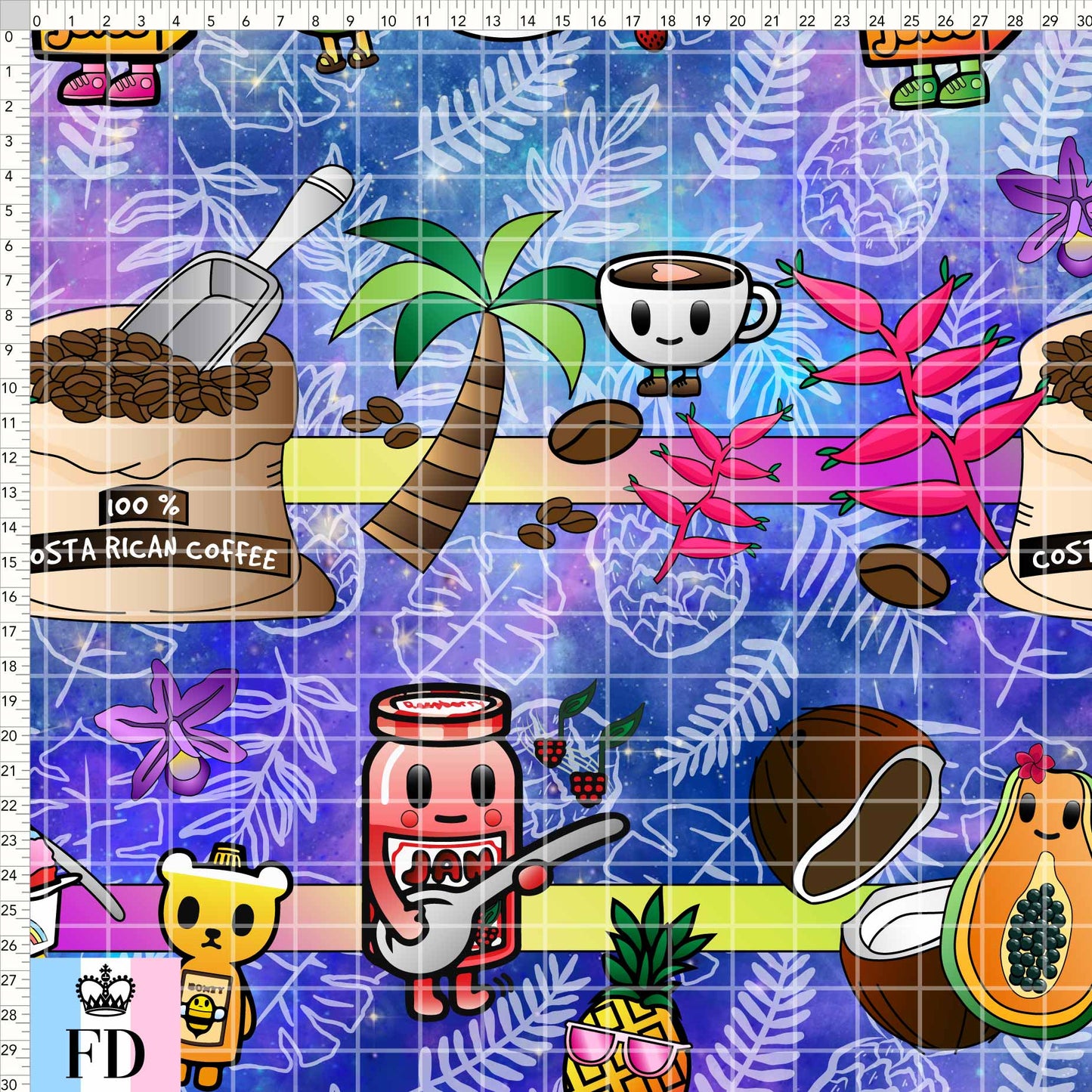 Toki Tropical Fruity - Galaxy - GRANDE