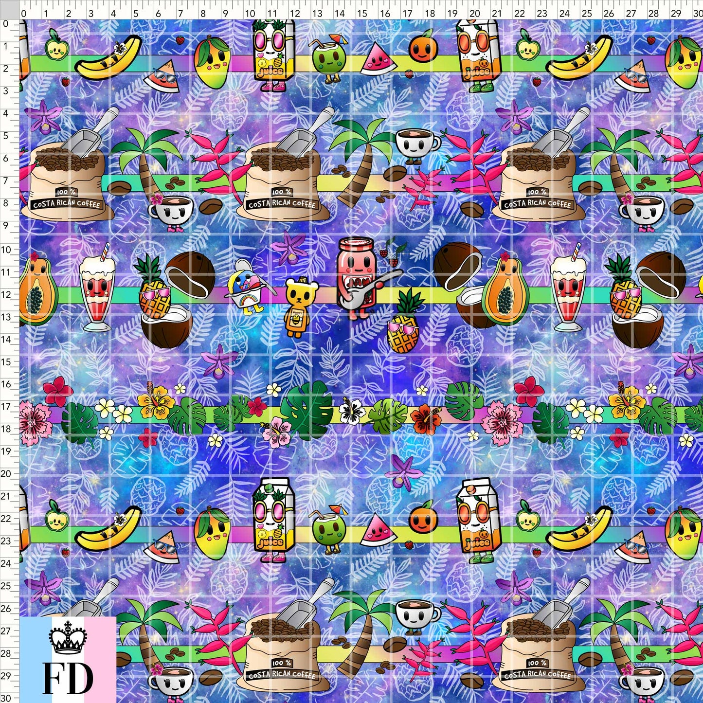 Toki Tropical Fruity - Galaxy - MINI