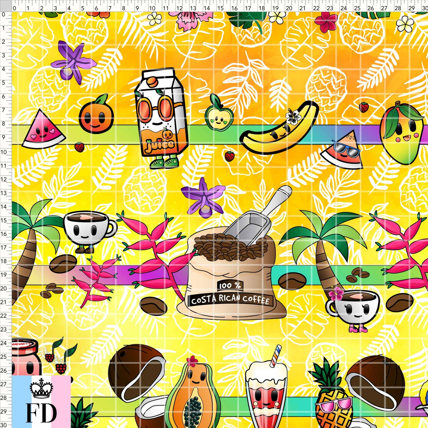 Toki Tropical Fruity - Sunny - MEDIANO