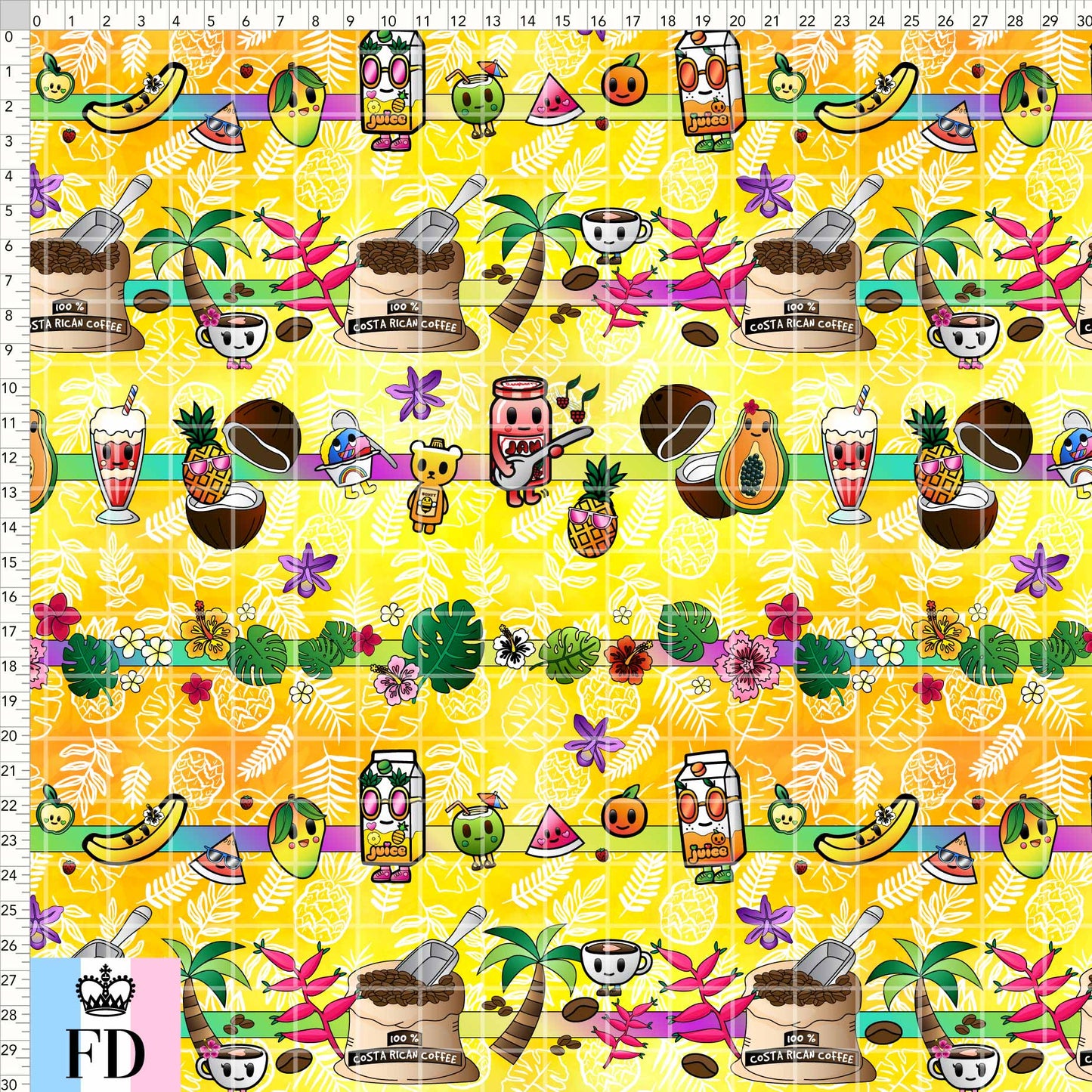 Toki Tropical Fruity - Sunny - MINI