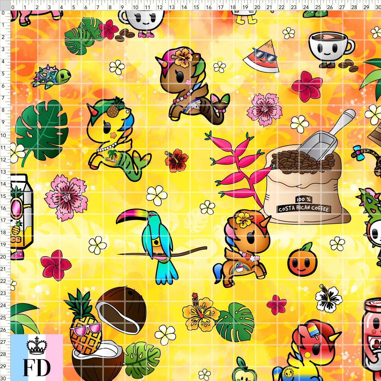 Toki Tropical Sunset - MEDIANO