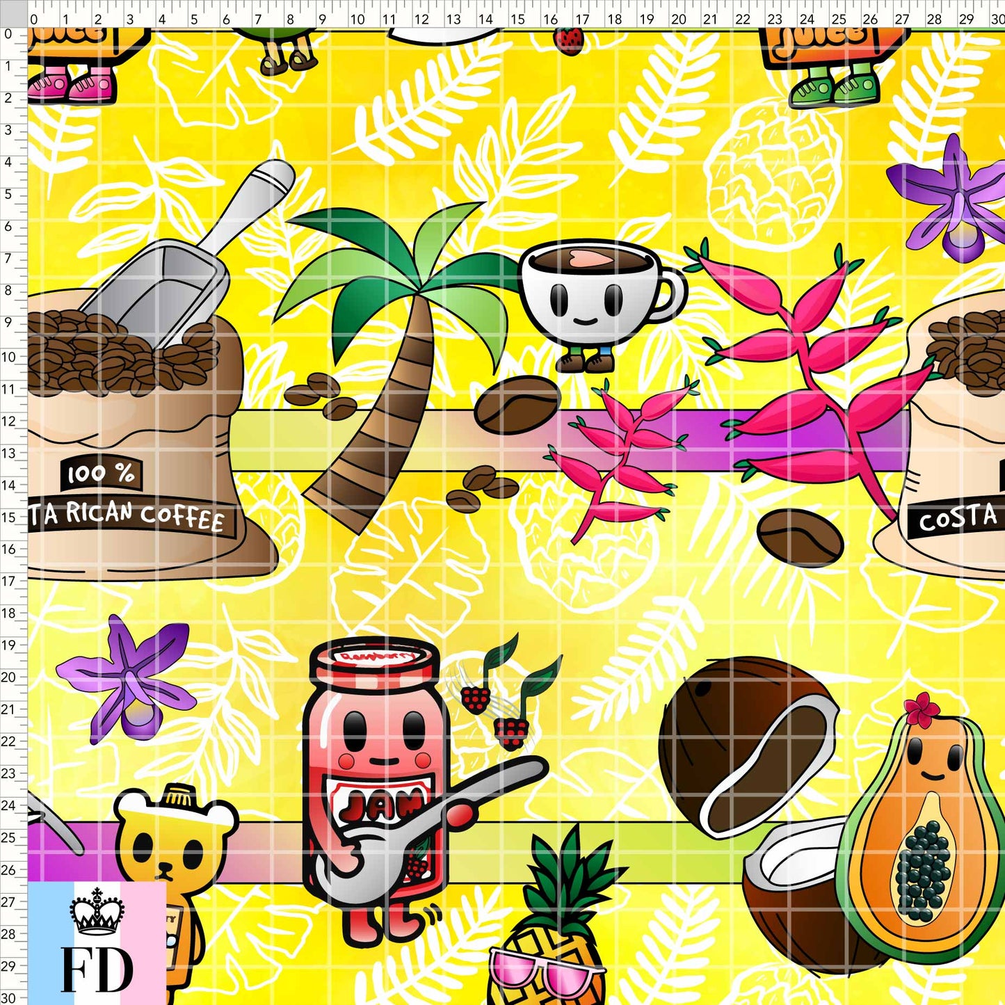 Toki Tropical Fruity - Sunny - GRANDE