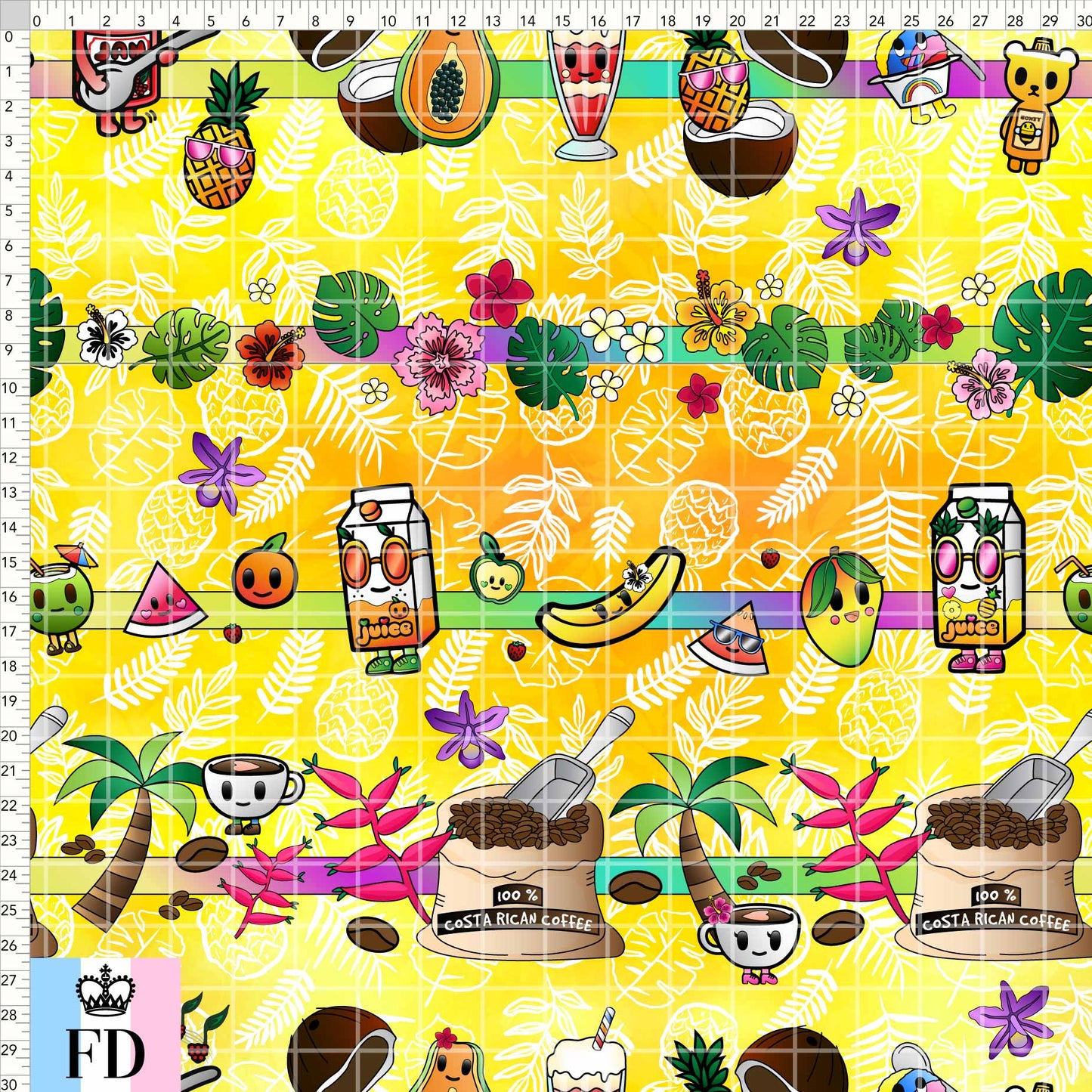 Toki Tropical Fruity - Sunny - PEQUEÑO