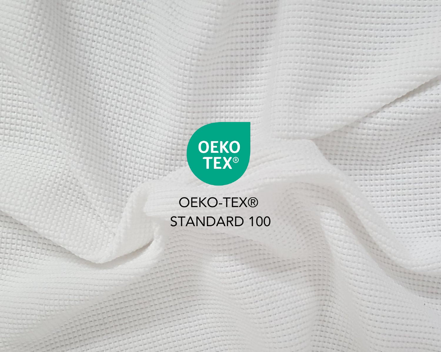 Waffle de Algodón BLANCO