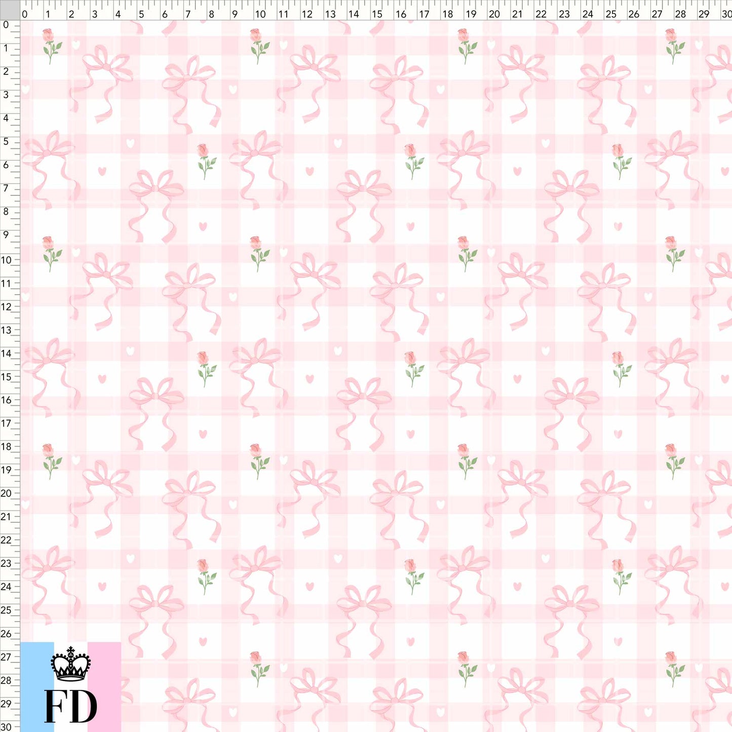 Coquette Pink Gingham - MINI