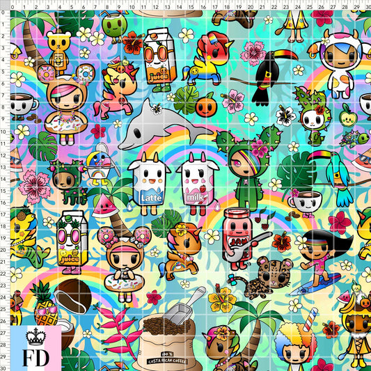 Toki Tropical Main - Colorful - PEQUEÑO